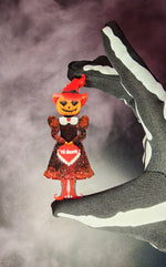 Pumpkin Witch Brooch - Til Death