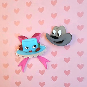 Pre Order Dapper Hat Brooches Set