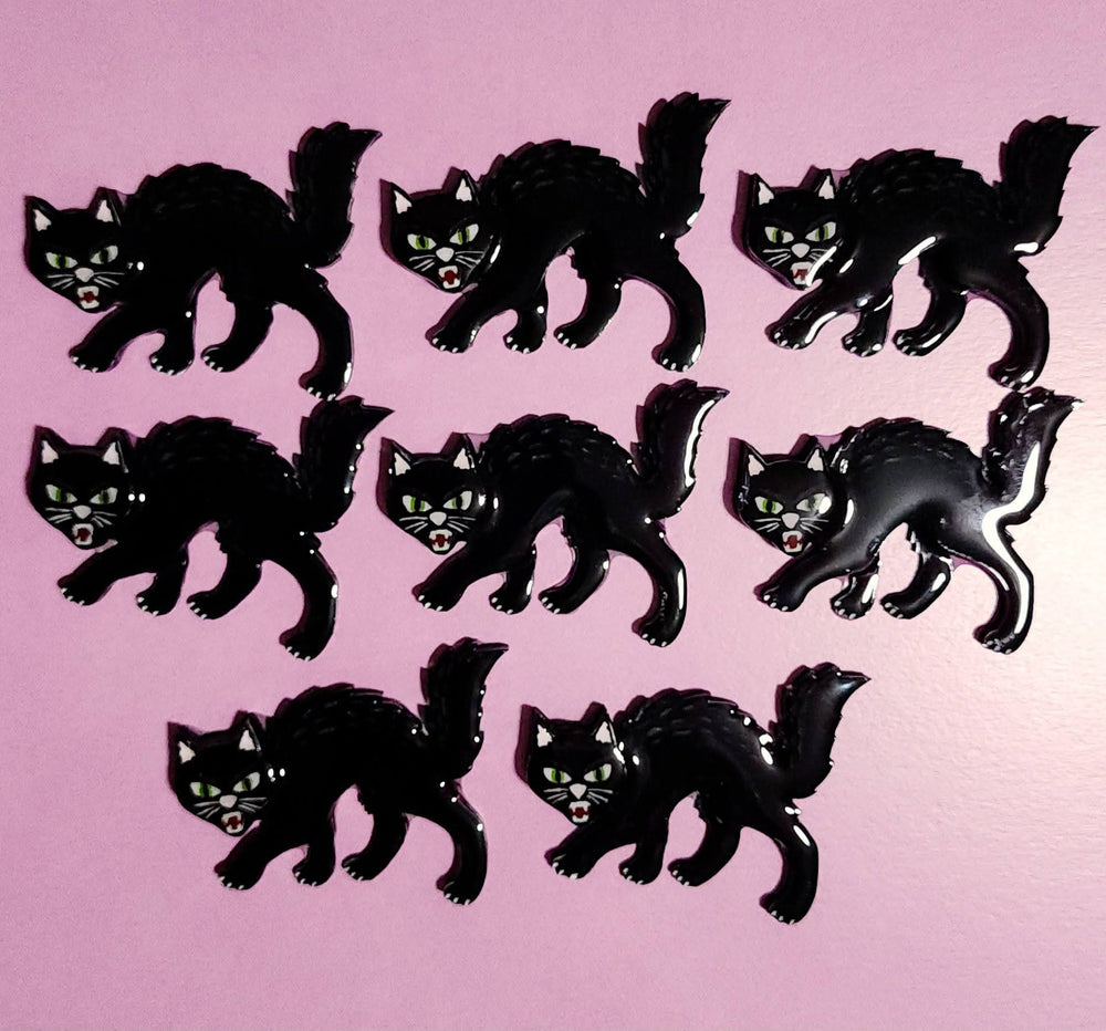 SECONDS Black Cat Brooch