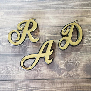 PRE ORDER Gold Initial Brooch