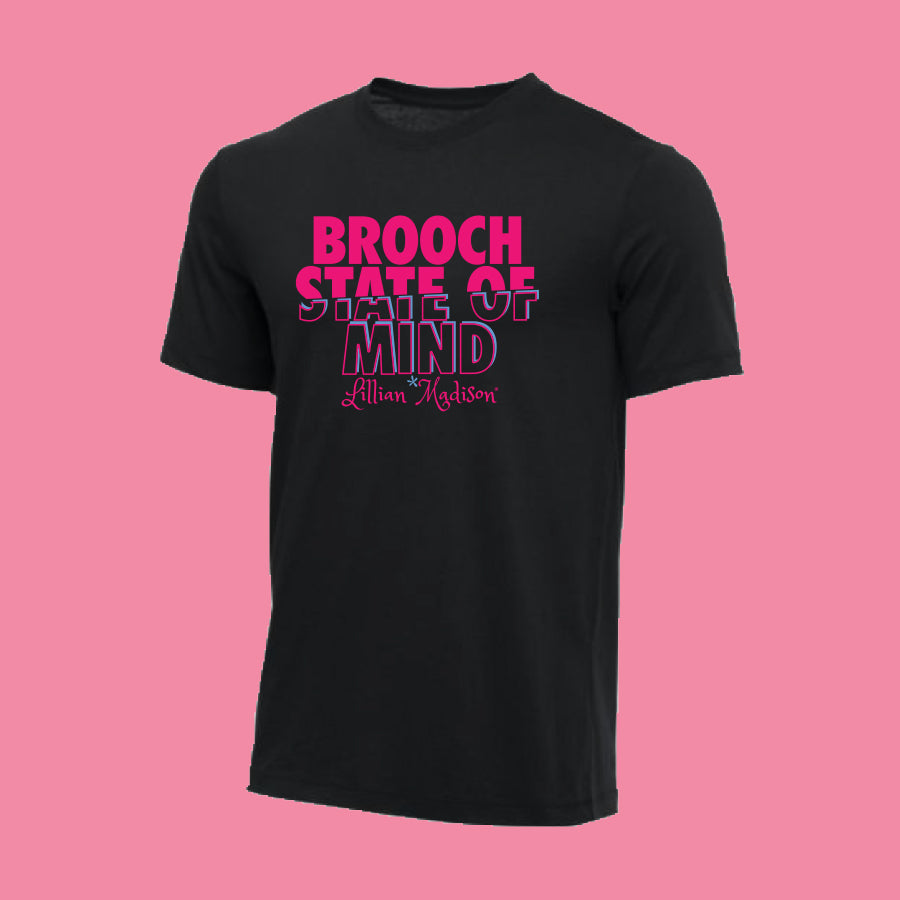 Men's Brooch State Of Mind Shirt in Black