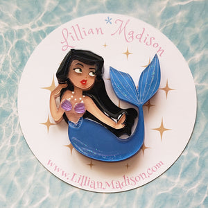 Dreaming Mermaid Brooch