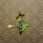 Pinup Witch Brooch